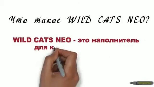Наполнитель для кошачьего туалета Wild Cats Neo смотреть онлайн