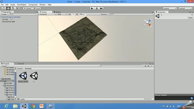 Створення ігор на Unity3D #3 - Меши та колайдери. смотреть онлайн