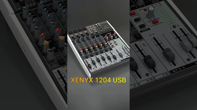 Behringer small mixers I Xenyx 802 and Xenyx 1204 USB смотреть онлайн