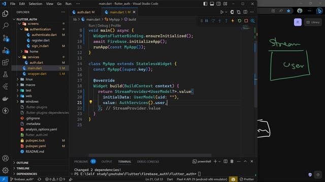 Flutter & Firebase Tutorial in Sinhala (සිංහලෙන්) #6 - Provider package in Flutter смотреть онлайн