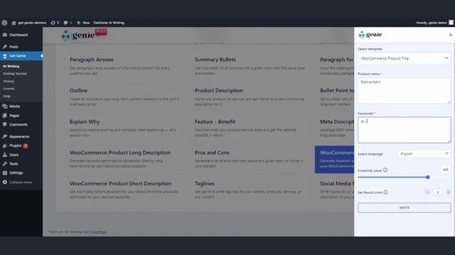 GetGenie AI Template : WooCommerce Product Title смотреть онлайн