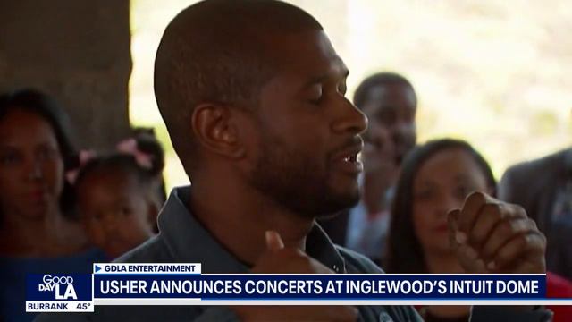 Usher coming to Inglewood's Intuit Dome for upcoming tour смотреть онлайн