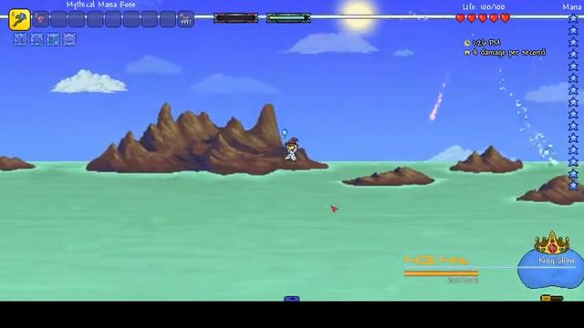 Terraria Calamity Mod | Death King Slime No-hit смотреть онлайн