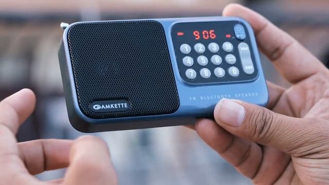 I Tested Most Loud Bluetooth FM Radio Speaker @ ₹1099 Only ? Amkette Pocket Mate Review смотреть онлайн