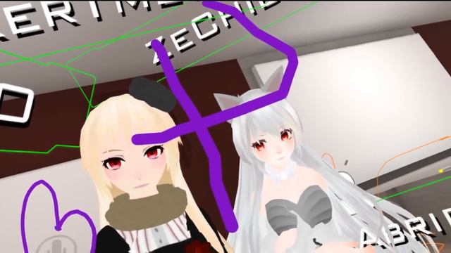 Undertale Chara Gives In To The Cuteness! | VRchat! смотреть онлайн