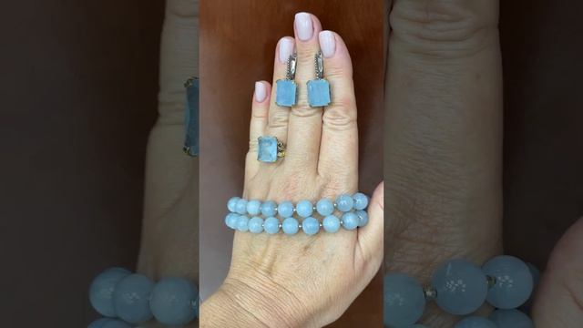 Выглядеть дорого? Легко! Аквамарины в серебре от Казакова В.В.! смотреть онлайн