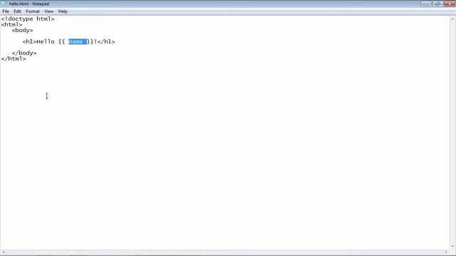 Flask Framework - Templates смотреть онлайн