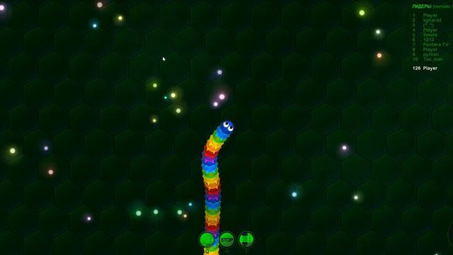 Играю в Wormax.io - лучше slither.io! смотреть онлайн