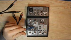 краткий обзор микшерного пульта Behringer xenyx502