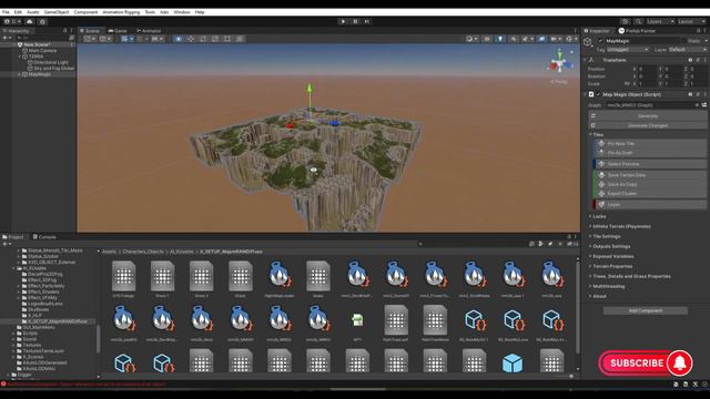 Unity EDC - MapMagic 2 procedural Terrain Generator / Painter смотреть онлайн