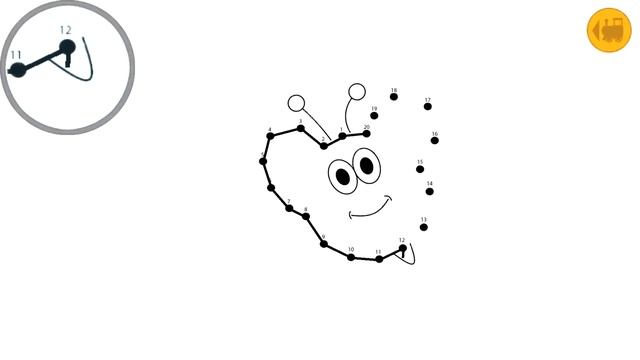 Kids Connect the dots game Bee смотреть онлайн