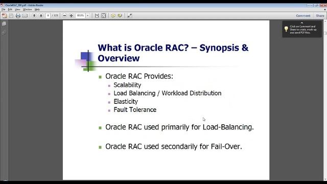 Oracle 11g RACaThon Session1 Part1 смотреть онлайн