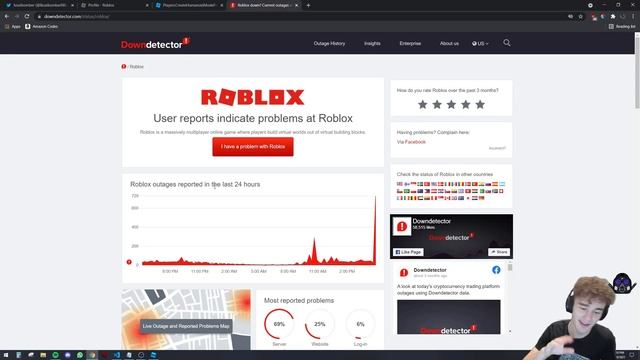 Programming even when Roblox servers go down ??️ смотреть онлайн