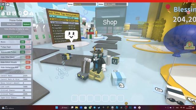 ВСЕ *НОВЫЕ* ЯНВАРЬ КОДЫ в БИ СВАРМ СИМУЛЯТОР ПЧЕЛОВОДА Роблокс | Bee swarm simulator ALL codes 2023 смотреть онлайн