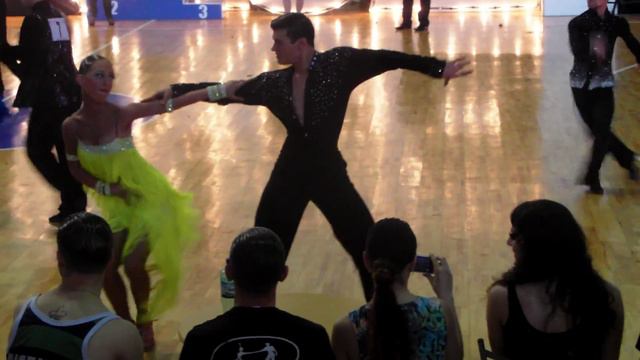 Temur Sergeev and Kristina Malakmadze.Caucasus Cup 2014. смотреть онлайн