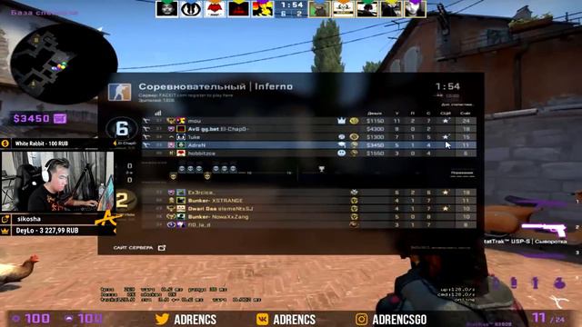 ADREN ТАКОЙ ЖЕСТКИЙ ЧТО ЕСТ МАНГО И РАЗНОСИТ ФЕЙСИТ | ADREN ТРОЛЛИТ СВОИХ ТИММЕЙТОВ НА FACEIT