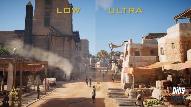 Assassin's Creed Origins - 1080p Low vs Ultra preset comparison on Asus ROG GL502VS смотреть онлайн