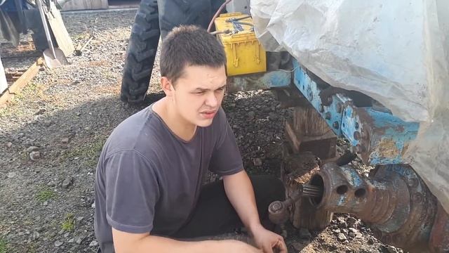 Ремонт переднего моста Т-40АМ