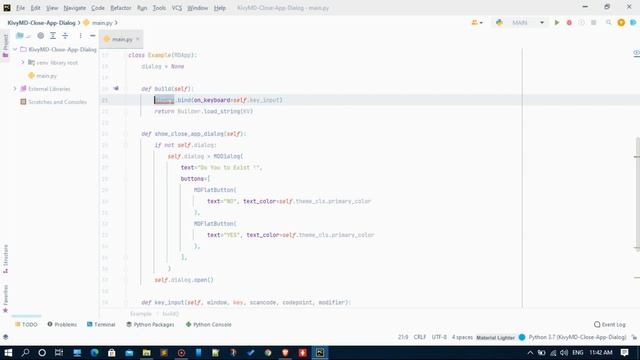 #python #kivy #kivymd Close App Dialog in Kivy Apps смотреть онлайн