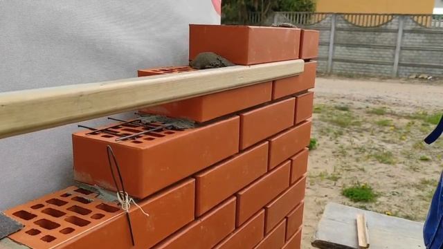 Кладка угла из облицовочного кирпича. смотреть онлайн
