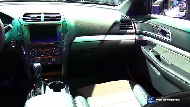 2017 Ford Explorer XLT 4WD - Exterior and Interior Walkaround - 2017 Detroit Auto Show смотреть онлайн