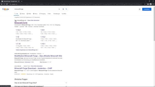 Minecraft Forge installieren für alle Versionen [4K/Deutsch] смотреть онлайн