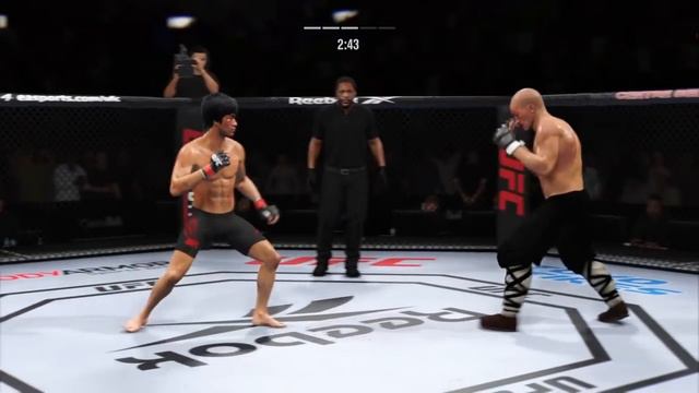 UFC4 Bruce Lee vs Shaolin Monk EA Sports UFC 4 - Epic Fight смотреть онлайн