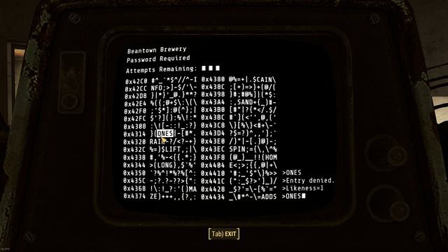 Fallout 4 - Brute Force Hacking смотреть онлайн