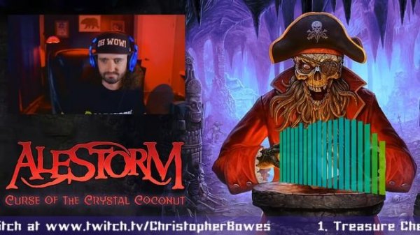 ALESTORM - Curse of the Crystal Coconut (Listening Party W/ Christopher Bowes) | Napalm Records