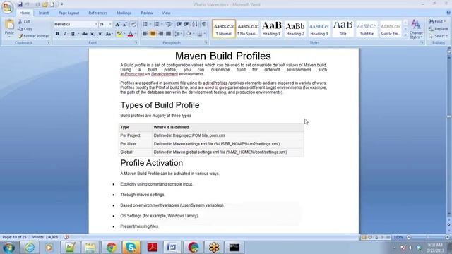 Maven-Tutorial-Build-Profiles-Add-dependency-to-POM-Session3 смотреть онлайн
