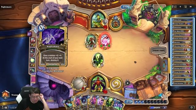 Simple and Relaxing Tower Defense Gameplay | Control Warlock | Forged in the Barrens | Hearthstone смотреть онлайн