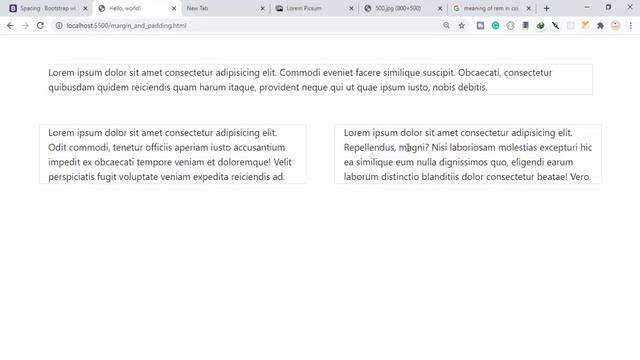 #15. Margin And Padding | Bootstrap смотреть онлайн