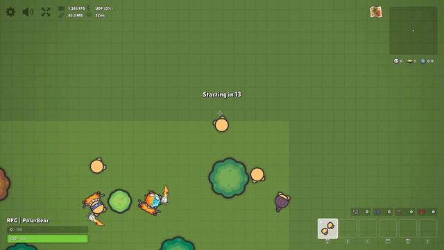 Zombs Royale | 1000+fps vs 30fps Comparison. смотреть онлайн