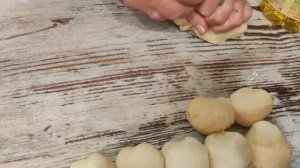 Хрущевское тесто.Пирожки с капустой и грибами