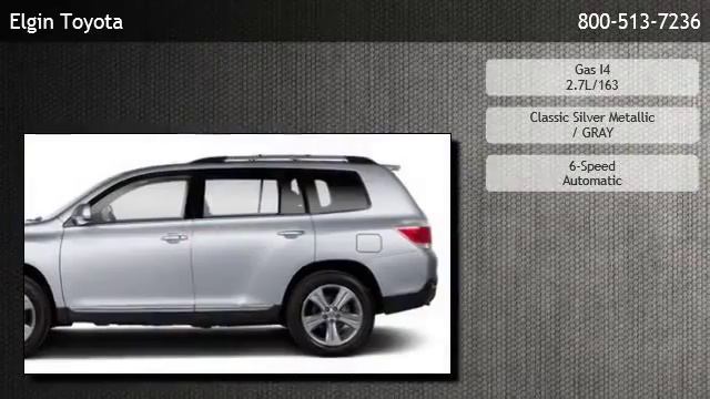 2011 Toyota Highlander Base - Elgin смотреть онлайн