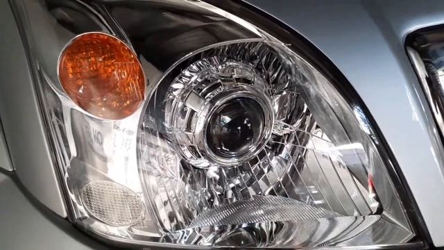 Toyota Lend Cruiser Prado 120 bi Led A5+ installation смотреть онлайн