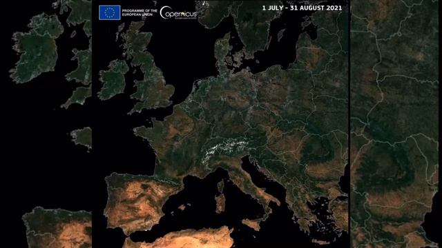 Европа превращается в пустыню. Невероятные снимки со спутника смотреть онлайн