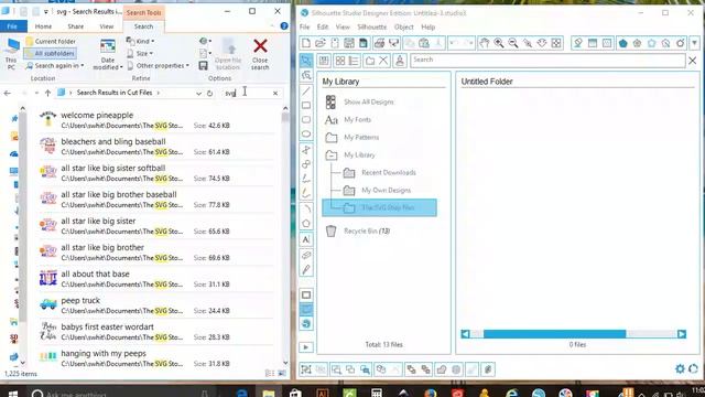 How To Import Multiple Files Into Silhouette Library using Drag and Drop Method смотреть онлайн