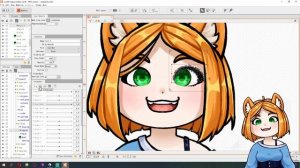 Уроки Live2D - как анимировать глаза и рот [ч.3]