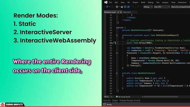 Blazor Web App Project Template - Blazor Web Application Tutorial смотреть онлайн