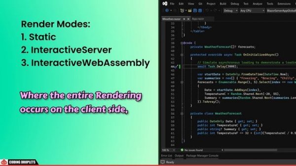 Blazor Web App Project Template - Blazor Web Application Tutorial