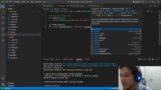Membuat Website simple dengan Django | Marcelinus Yoseph смотреть онлайн