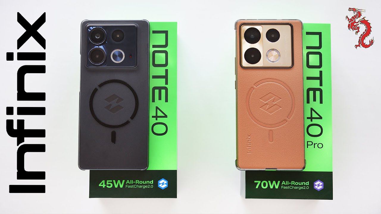 НОВИНКИ! INFINIX NOTE 40 и NOTE 40 Pro //Двойная подробная распаковка смотреть онлайн