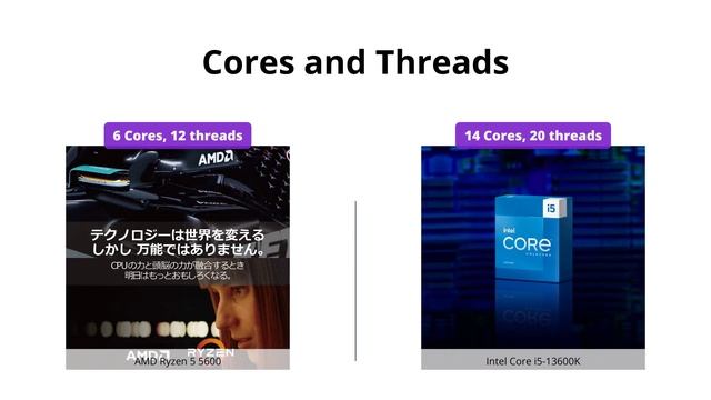AMD Ryzen 5 5600 Vs Intel Core I5-13600K Processor Comparison
