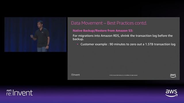 AWS re:Invent 2018: Best Practices for Running SQL Server on Amazon RDS (DAT323) смотреть онлайн
