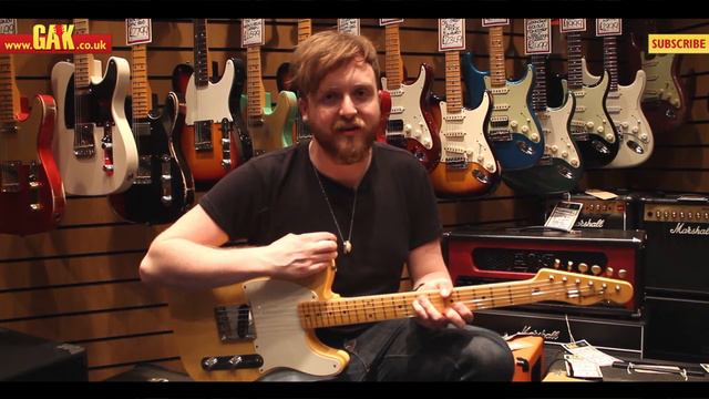 Fender - Custom Shop 1959 Esquire Relic (Nocaster Blonde) Demo at GAK смотреть онлайн