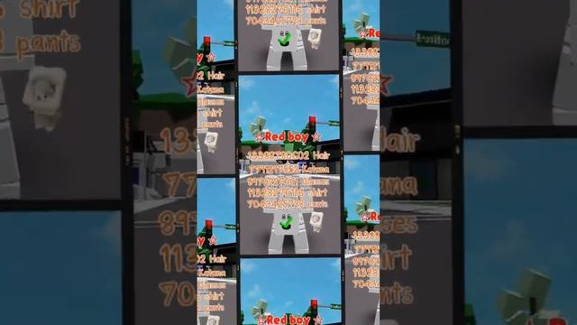 ⭐️outfit idea ⭐️ (Red boy❤️) #games #roblox #brookhaven #robloxedit #robloxoutfits #ttd3 смотреть онлайн