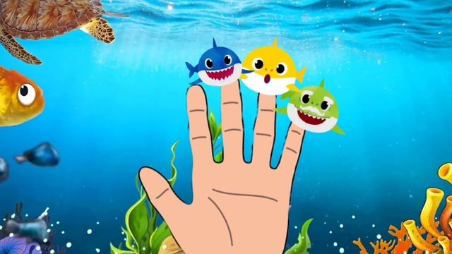 Baby Schark семья пальчиков- лучшие детские песни. Беби Шарк| Акуленок