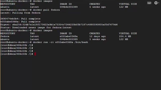 Add and remove Docker image смотреть онлайн