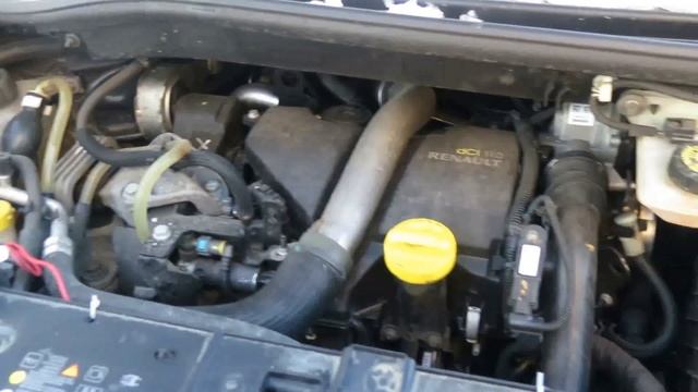 Запуск Renault Grand Scenic 1.5 Dci в -19 смотреть онлайн
